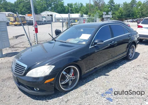 2008 Mercedes-Benz S 550 из США, поврежденный, VIN WDDNG71X18A198394